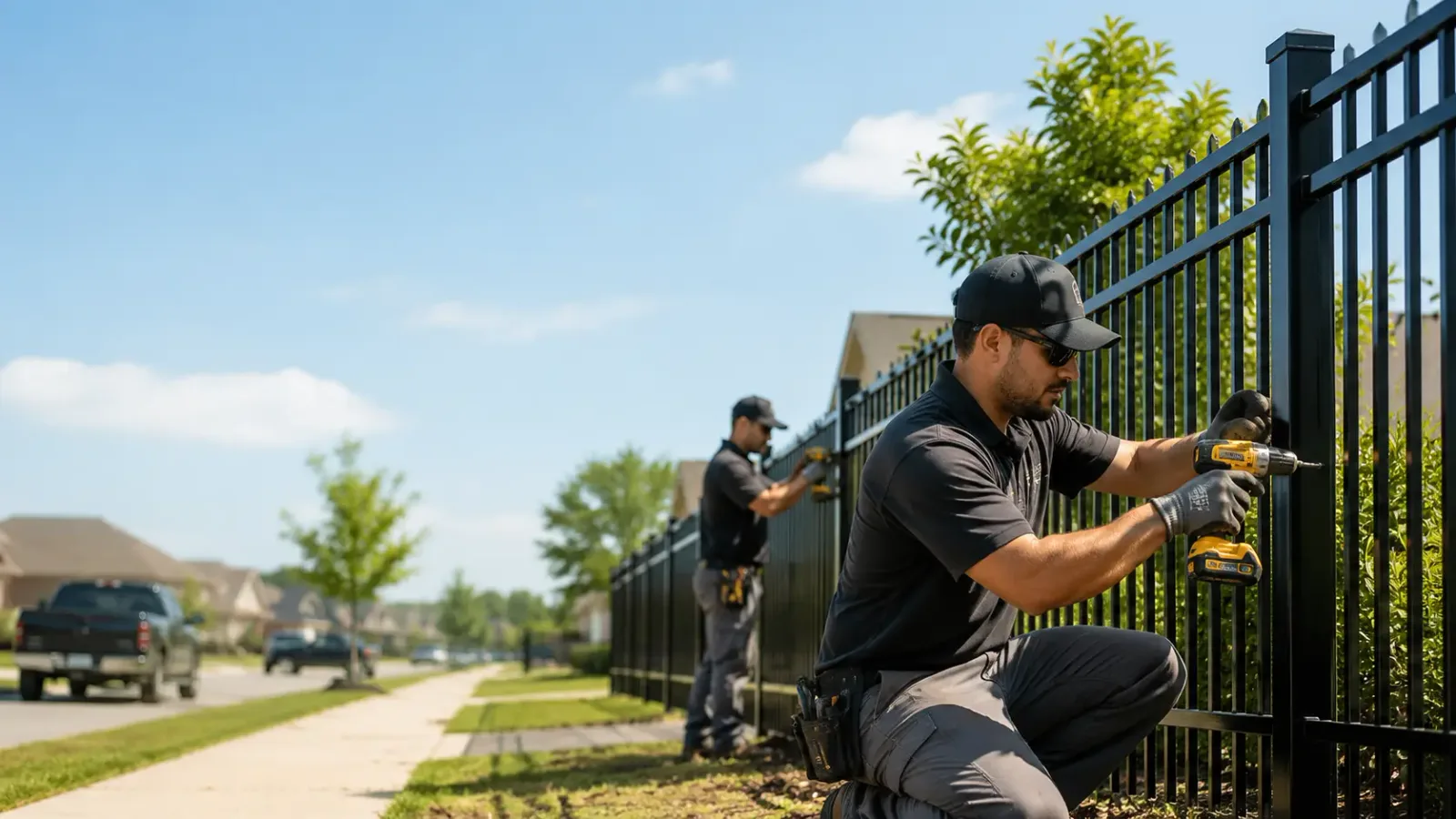 Metal Fence Installation in East Lansing, MI